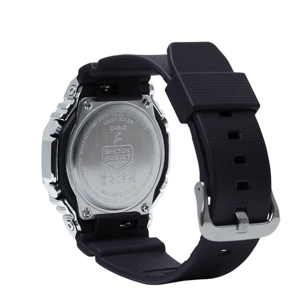 G-Shock Bluetooth Connected with 49X44 MM Blue Round Dial Resin Band Watch Band; 40
