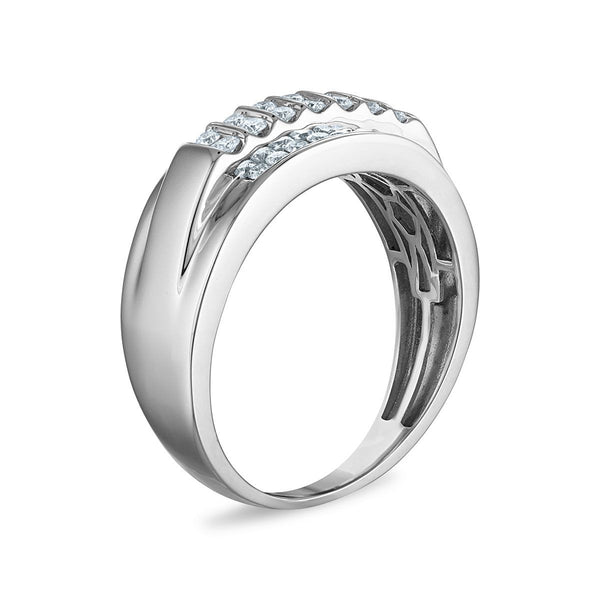 EcoLove 1/2 CTW Lab Grown Diamond Wedding Ring in 10KT White Gold