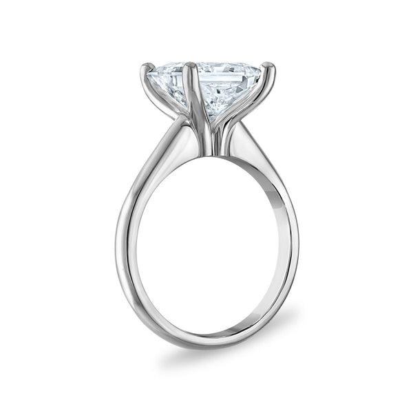 Signature Certificate 8X EcoLove 4 CTW Lab Grown Diamond Solitaire Engagement Ring in 14KT White Gold