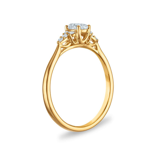 LoveSong EcoLove 3/8 CTW Lab Grown Diamond Promise Ring in 10KT Yellow Gold