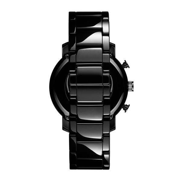 MVMT Watch with 45X45 MM Black Round Dial Ceramic Watch Band Watch Band; 28000253-D