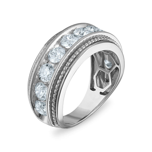 EcoLove 3 CTW Lab Grown Diamond Wedding Ring in 10KT White Gold
