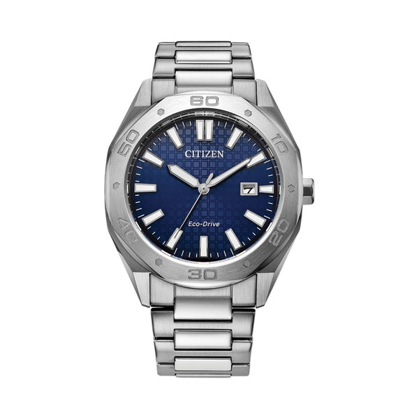 Citizen  Corso Silvertone Blue Dial.  BM7630-80L