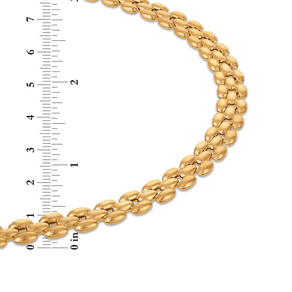 EcoLove 1-3/4 CTW Lab Grown Diamond 18-inch Necklace in 18KT Yellow Gold Plated Sterling Silver