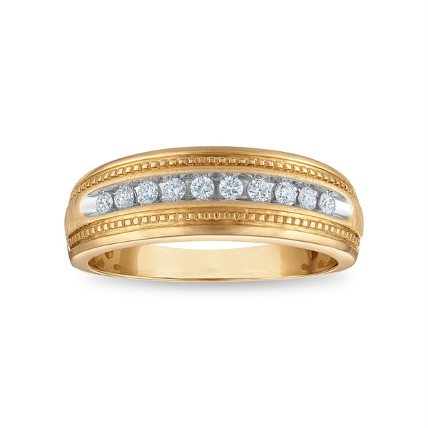 EcoLove 1/4 CTW Lab Grown Diamond Wedding Ring in 10KT Yellow Gold