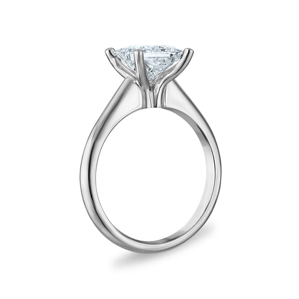Signature Certificate 8X EcoLove 2 CTW Lab Grown Diamond Solitaire Engagement Ring in 14KT White Gold