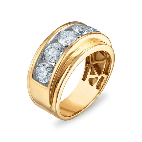 EcoLove 3 CTW Lab Grown Diamond Wedding Ring in 10KT Yellow Gold