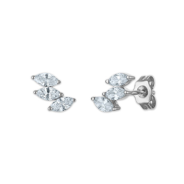 EcoLove 5/8 CTW Lab Grown Diamond Fashion Earrings in 10KT White Gold