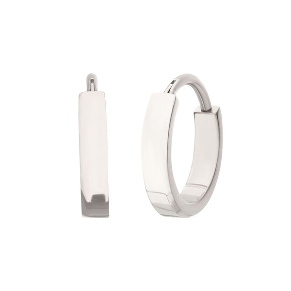 Inox Titanium 2.5MM Wide Huggie Earrings