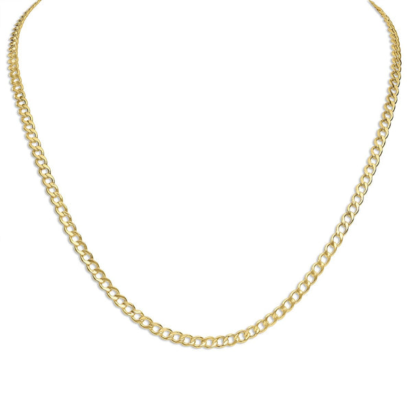 10KT Yellow Gold 20-inch 2.5MM Curb Chain