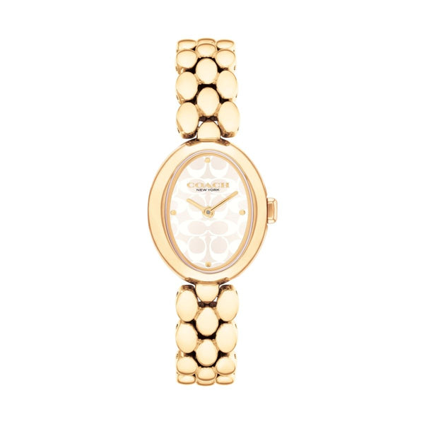 Coach Samy 22 MM Oval Stainless Steel Watch. 14504417