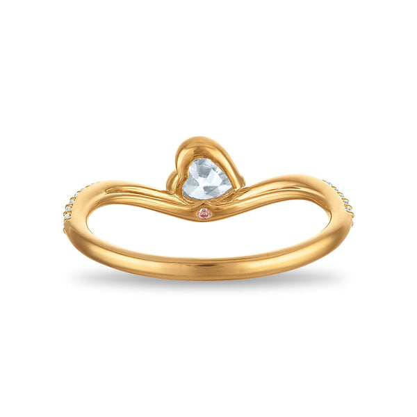 LoveSong EcoLove 1/2 CTW Lab Grown Diamond Promise Ring in 10KT Yellow Gold