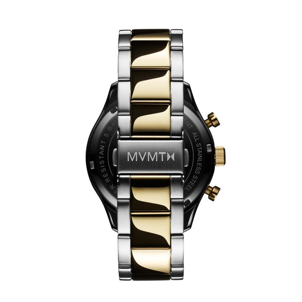 MVMT Watch with 42X42 MM Blue Round Dial Stainless Steel Watch Band; 28000379-D