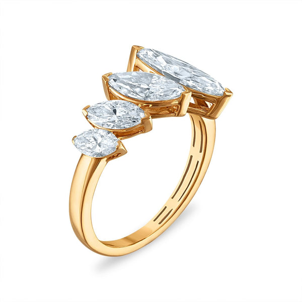 Signature EcoLove 2-1/2 CTW Lab Grown Diamond Fashion Ring in 14KT Yellow Gold