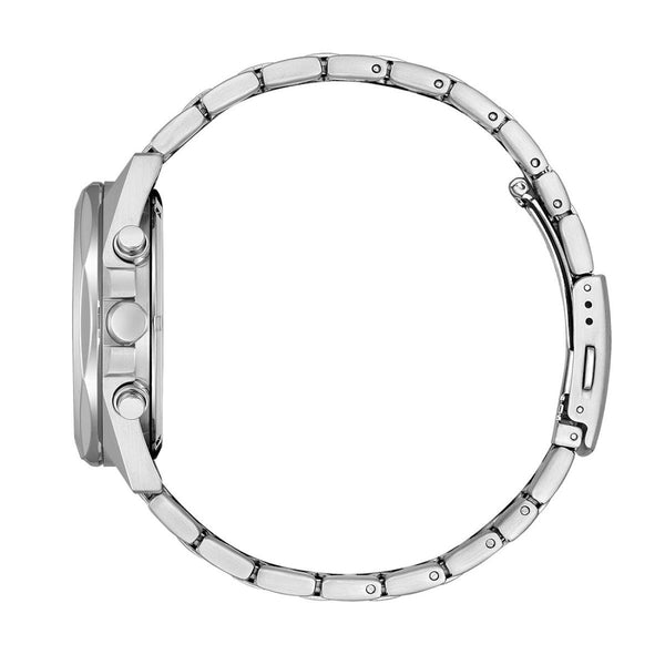 Citizen 41MM Green Chronograph Dial Stainless Steel Watch. CA4590-81X