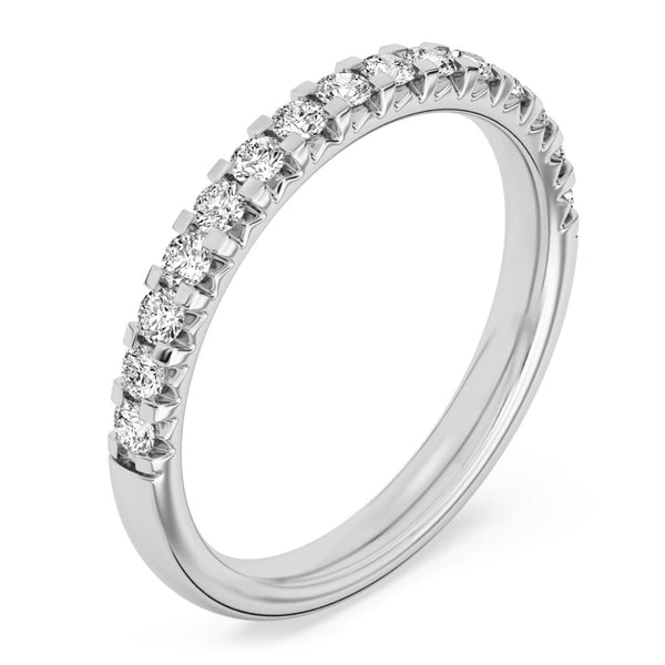 Signature EcoLove 2-3/8 CTW 100 Facet Centurion Lab Grown Diamond Bridal Set in Platinum