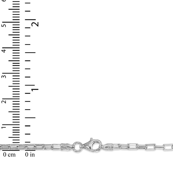 Sterling Silver 20-inch 2.5MM Box Open Chain