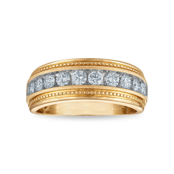 EcoLove 1 CTW Lab Grown Diamond Wedding Ring in 10KT Yellow Gold