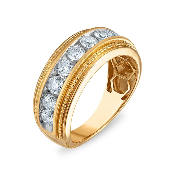 EcoLove 1-1/2 CTW Lab Grown Diamond Wedding Ring in 10KT Yellow Gold