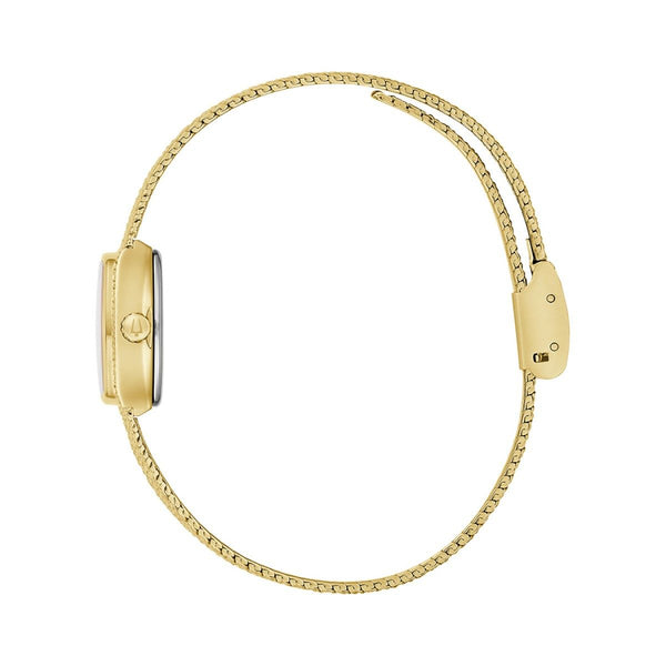 Bulova Womens Classic Goldtone Diamond Accent.  97L184