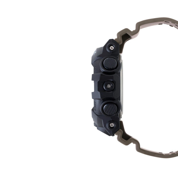 G-Shock with 57X53 MM Black Round Dial Resin Band Strap; GA710TU-1A3