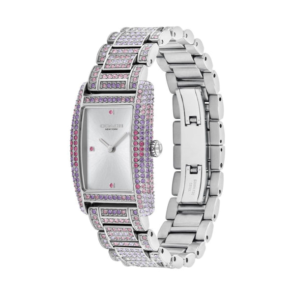 Coach Reece 24X35MM Crystal Pave Stainless Steel Watch. 14504413