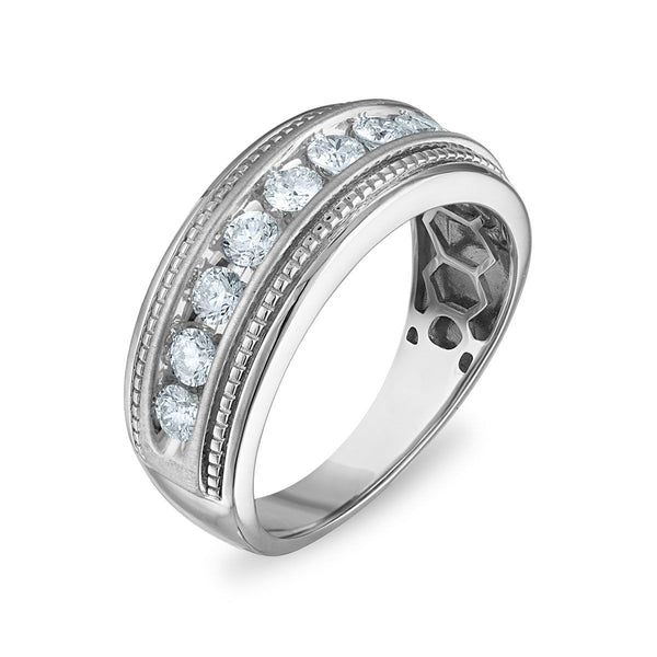 EcoLove 1 CTW Lab Grown Diamond Wedding Ring in 10KT White Gold