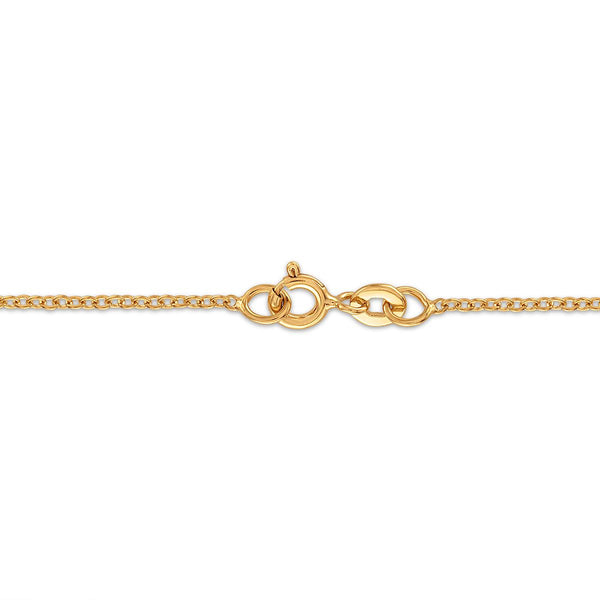 EcoLove 1/6 CTW Lab Grown Diamond 18-inch Pendant in Yellow Gold Plated Sterling Silver