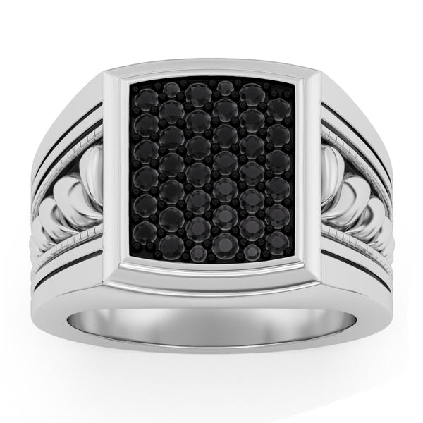 3/4 CTW Natural Diamond Ring in Sterling Silver