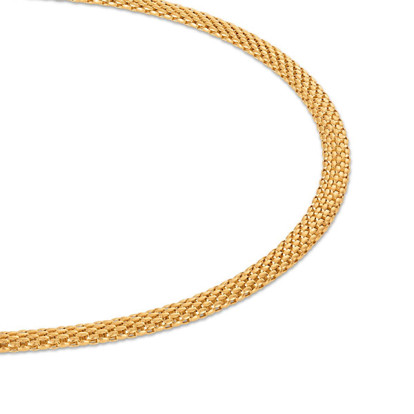 EcoLove 1-1/4 CTW Lab Grown Diamond 18-inch Necklace in 18KT Yellow Gold Plated Sterling Silver