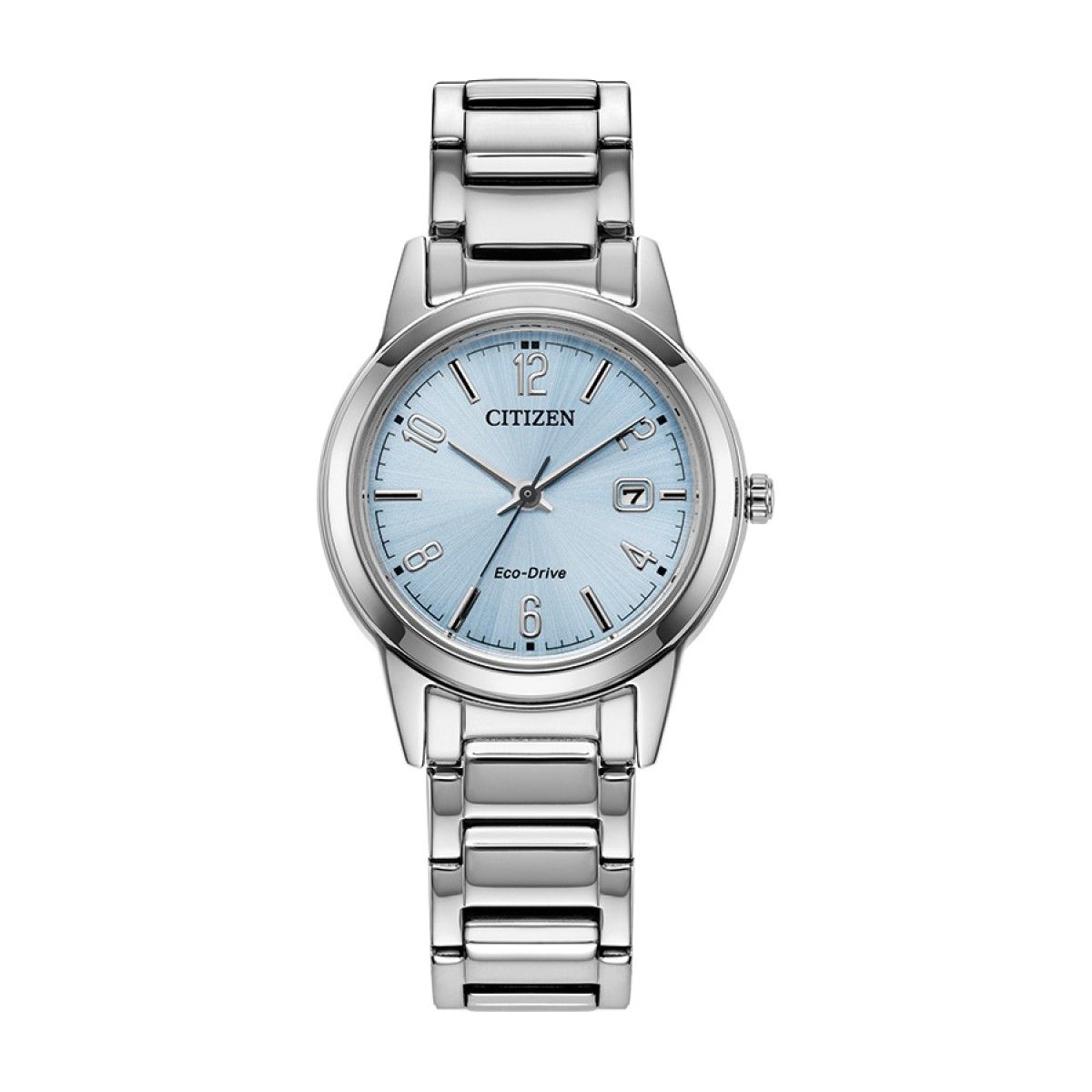 Citizen  Silhouette Crystal Blue Dial.  FE1241-71L