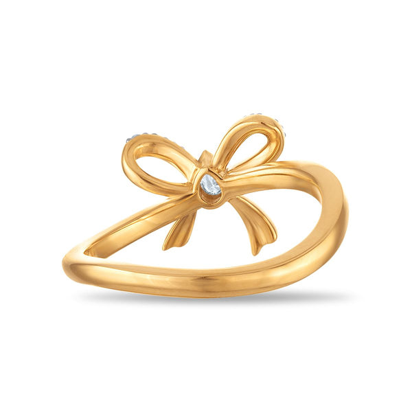 EcoLove 1/7 CTW Lab Grown Diamond Fashion Ring in 18KT Gold Vermeil