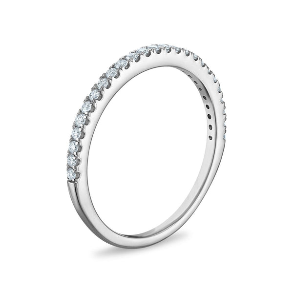 Signature EcoLove Diamond Dreams 5-5/8 CTW Lab Grown Diamond Bridal Set Princess Cut Ring in 14KT White Gold