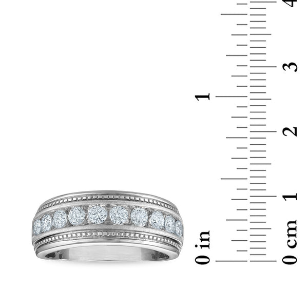 EcoLove 1 CTW Lab Grown Diamond Wedding Ring in 10KT White Gold