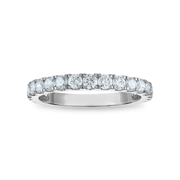 Signature EcoLove 5 CTW Lab Grown Diamond Bridal Set Princess Cut Ring in 14KT White Gold