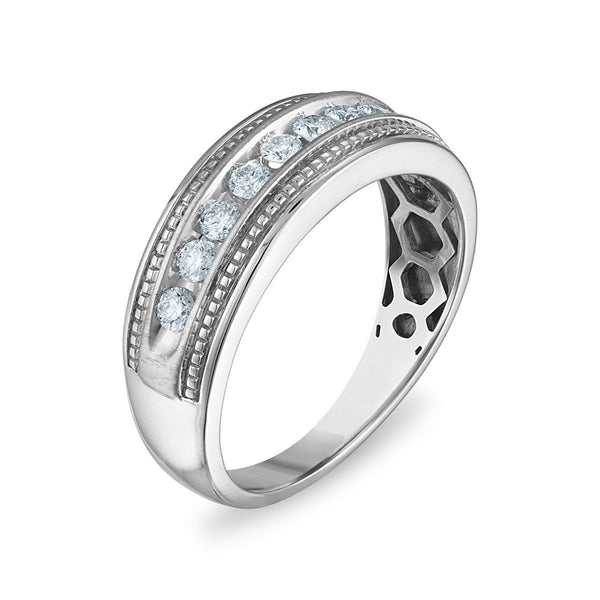 EcoLove 1/2 CTW Lab Grown Diamond Wedding Ring in 10KT White Gold