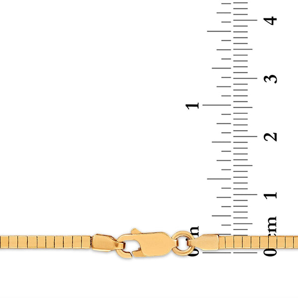 EcoLove 1 CTW Lab Grown Diamond Solitaire 18-inch Pendant in Gold Plated Sterling Silver