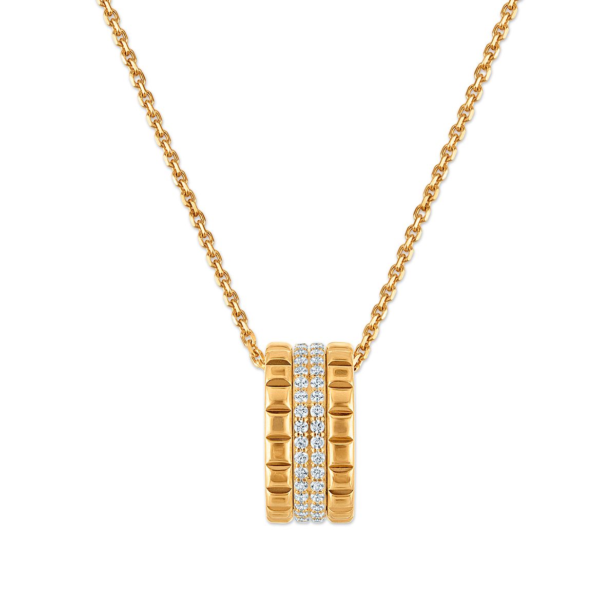 LoveSong EcoLove 1/2 CTW Lab Grown Diamond 18-inch Pendant in 18KT Gold Vermeil