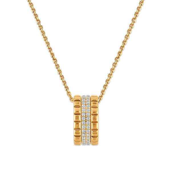 LoveSong EcoLove 1/2 CTW Lab Grown Diamond 18-inch Pendant in 18KT Gold Vermeil