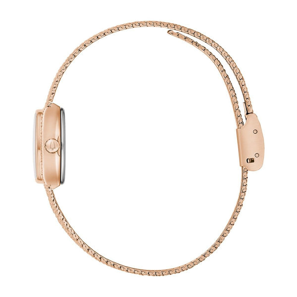 Bulova Womens Classic Goldtone Diamond Accent.  97L185