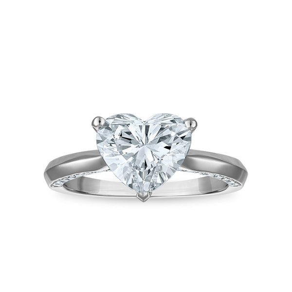 Signature EcoLove 3 CTW Lab Grown Diamond Ring in Platinum