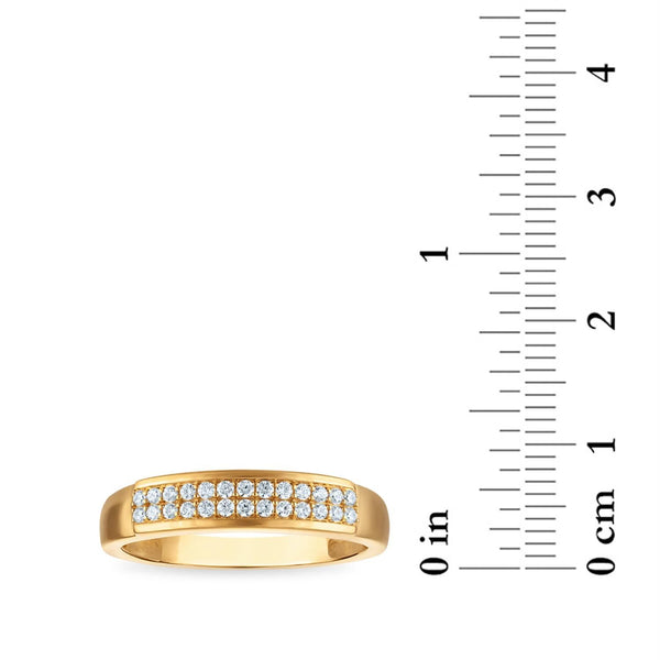 EcoLove 1-1/2 CTW Lab Grown Diamond Wedding Trio Set in 10KT Yellow Gold