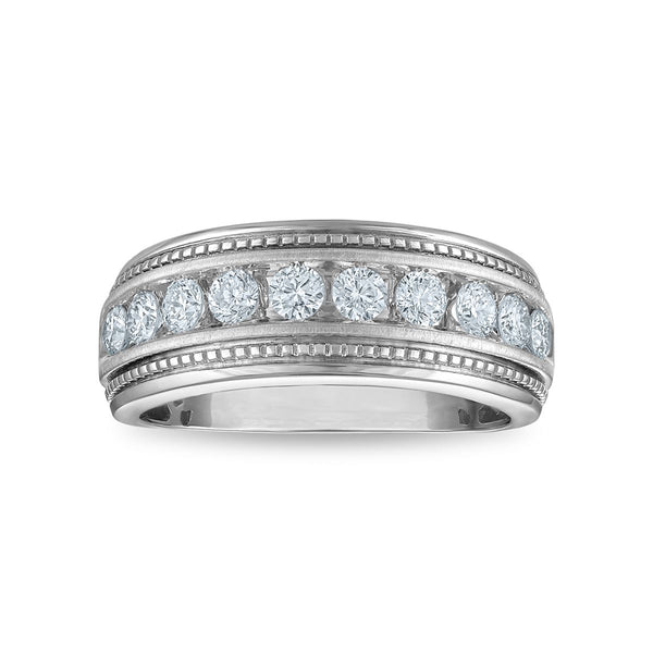 EcoLove 1 CTW Lab Grown Diamond Wedding Ring in 10KT White Gold