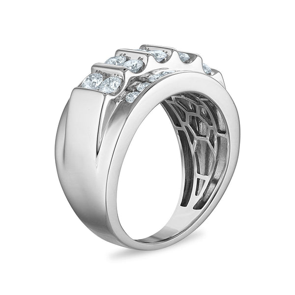 EcoLove 2 CTW Lab Grown Diamond Wedding Ring in 10KT White Gold