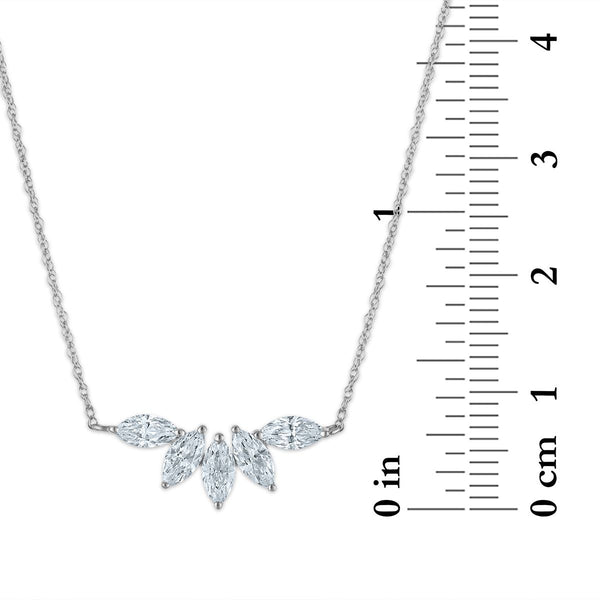 EcoLove 3/4 CTW Lab Grown Diamond 18-inch Necklace in 10KT White Gold