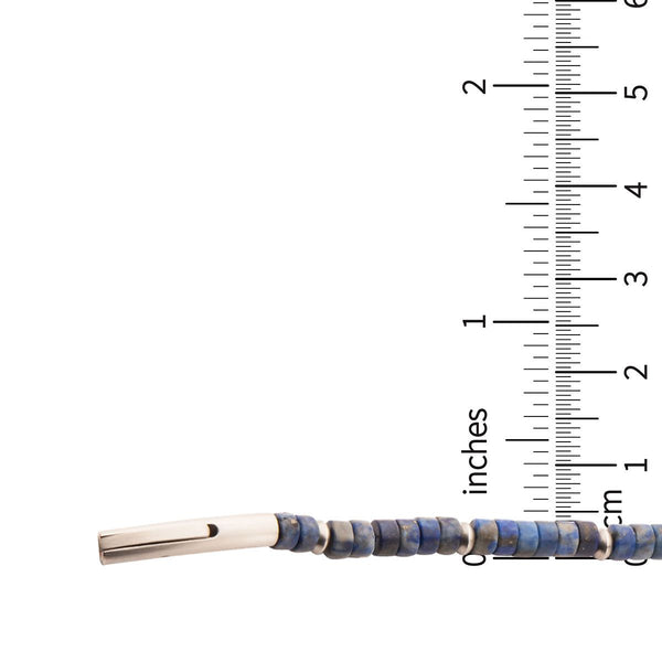 Inox  RiverRunner Heishi Bead Bracelet