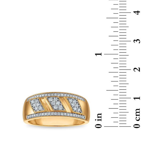 EcoLove 2-1/4 CTW Lab Grown Diamond Halo Wedding Trio Set in 10KT Yellow Gold