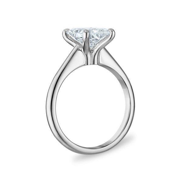 Signature Certificate 8X EcoLove 2 CTW Lab Grown Diamond Solitaire Engagement Ring in 14KT White Gold