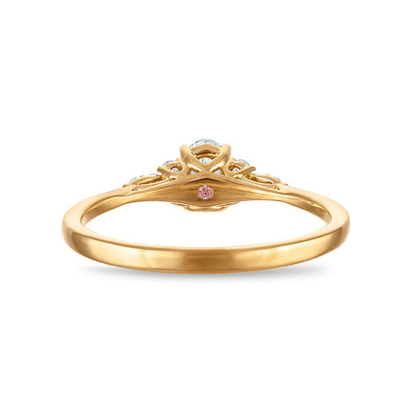 LoveSong EcoLove 3/8 CTW Lab Grown Diamond Promise Ring in 10KT Yellow Gold