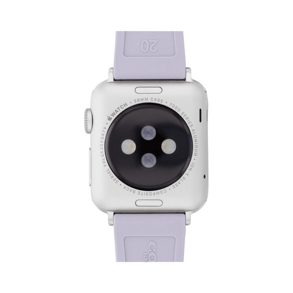 Coach Flower Design Silicone Apple Watch Strap Only. Fits 38MM/40MM/41MM. 14700293.
